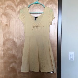 A pale yellow dress from Forever 21